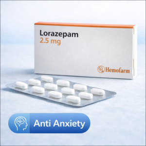 Lorazepam (Hemofarm) 2.5mg